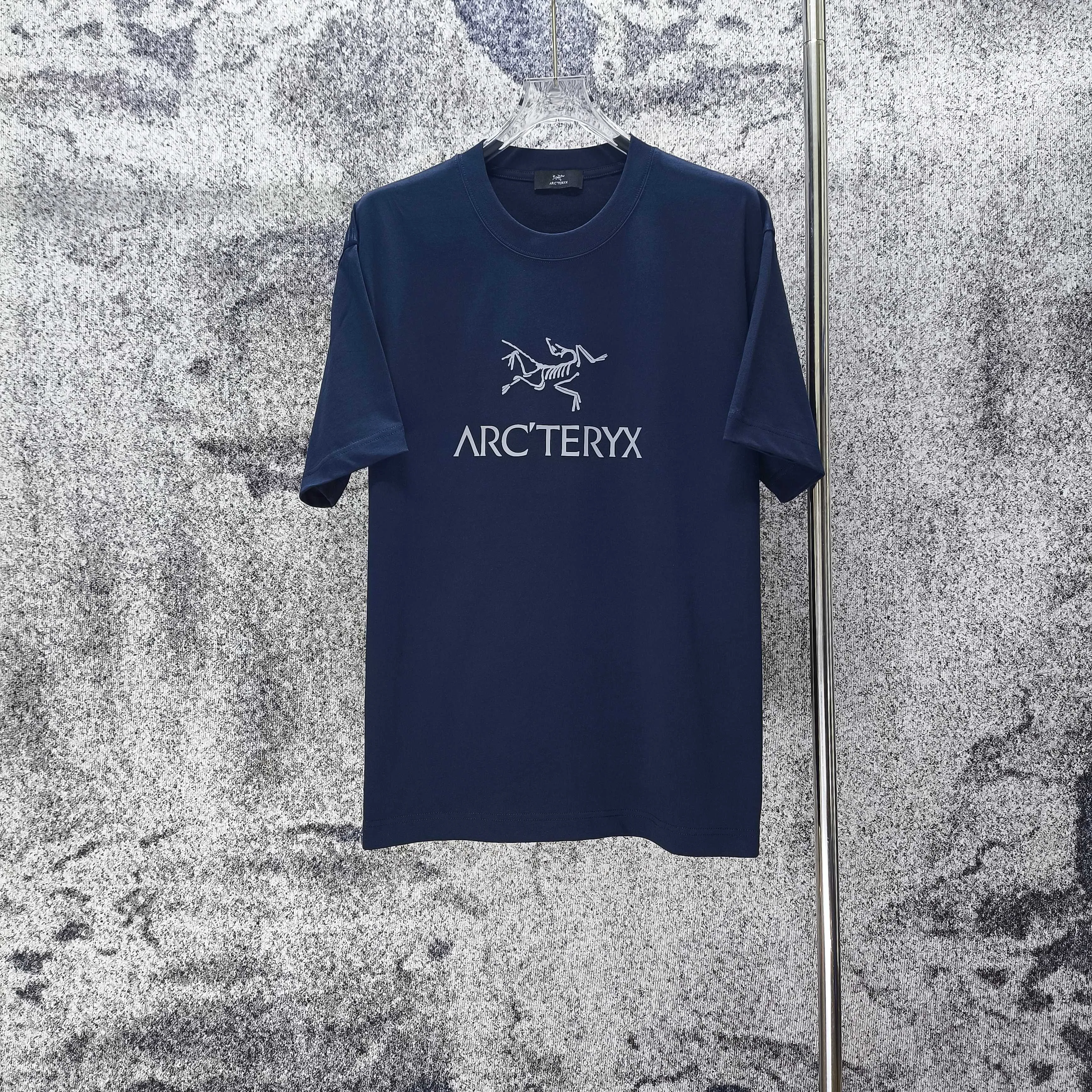 ARC 2026New Arrival logo t Same Style Size S M L XL XXL Black White Navy Blue